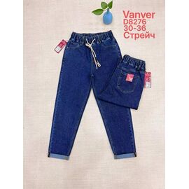 Фотография Джинсы женские D8276 blue р.30-36 "Vanver" недорого оптом от прямого поставщика