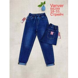 Фотография Джинсы женские B8299 blue р.28-33 "Vanver" недорого оптом от прямого поставщика