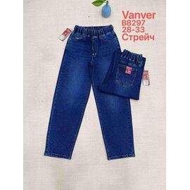 Фотография Джинсы женские B8297 blue р.28-33 "Vanver" недорого оптом от прямого поставщика