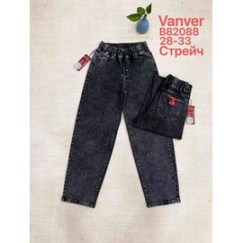 Фотография Джинсы женские B82088 black р.28-33 "Vanver" недорого оптом от прямого поставщика