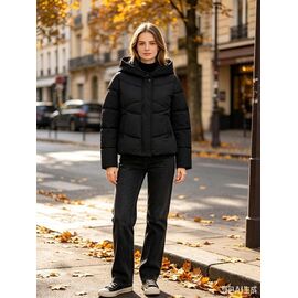 Фотография Куртка женская демисезонная B0251 black р.S-XL "Jacket" недорого оптом от прямого поставщика