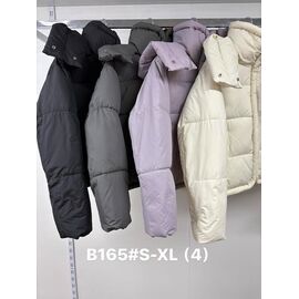Фотография Куртка женская демисезонная B165 black р.S-XL "Jacket" недорого оптом от прямого поставщика