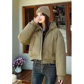 Фотография Куртка женская демисезонная B938 khaki р.S-XL "Jacket" недорого оптом от прямого поставщика