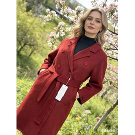 Пальто жіноче P1 red р.S-M "Jacket" недорого оптом від прямого постачальника