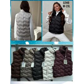Жилетка жіноча JL948 wine р.M-2XL "Dorimodes" недорого оптом від прямого постачальника