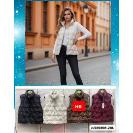 Жилетка жіноча JL989 wine р.42-48 "Dorimodes" недорого оптом від прямого постачальника