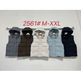 Жилетка жіноча 2561 l.blue р.M-2XL "Yafeier" недорого оптом від прямого постачальника