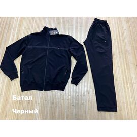 Костюм спортивний чоловічий NV2174 black р.3XL-6XL "Navas" недорого оптом від прямого постачальника