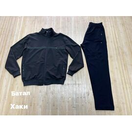 Костюм спортивний чоловічий NV2176 khaki р.3XL-6XL "Navas" недорого оптом від прямого постачальника