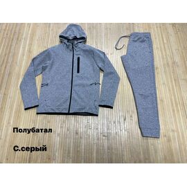 Костюм спортивний чоловічий NV2216 grey р.L-4XL "Navas" недорого оптом від прямого постачальника