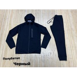 Костюм спортивний чоловічий NV2217 black р.L-4XL "Navas" недорого оптом від прямого постачальника