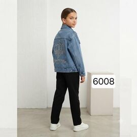 Фотография Куртка детская демисезонная на девочку 6008 blue р.8-12 "Фунтик" недорого оптом от прямого поставщика