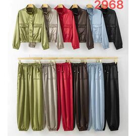 Фотография Костюм спортивный женский тёплый BH2968 green р.42-48 "FLORA" недорого оптом от прямого поставщика