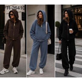 Костюм спортивний жіночий 26410 l.blue р.M-XL "Saint Wish" недорого оптом від прямого постачальника