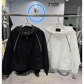 Куртка жіноча 7109 black р.XL-3XL "Saint Wish" недорого оптом від прямого постачальника