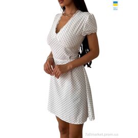Сукня жіноча Літо 939 білий (4 шт. р.сіткаS-XL) "Akulova" недорого оптом від прямого постачальника