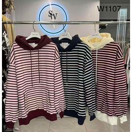 Худі жіноче W1107 mix р.M-XL "Saint Wish" недорого оптом від прямого постачальника