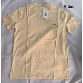 Футболка чоловіча MH985 beige р.M-3XL "WELL" недорого оптом від прямого постачальника