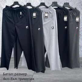 Штани спортивні чоловічі H1566 d.grey р.4XL-8XL "Hai" недорого оптом від прямого постачальника