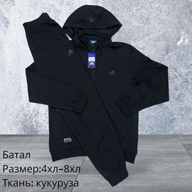Костюм спортивний чоловічий H1570 black р.4XL-8XL "Hai" недорого оптом від прямого постачальника