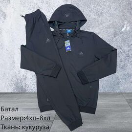 Костюм спортивний чоловічий H1573 black р.4XL-8XL "Hai" недорого оптом від прямого постачальника