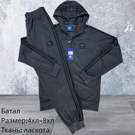 Костюм спортивний чоловічий H1575 grey р.4XL-8XL "Hai" недорого оптом від прямого постачальника