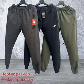 Штани спортивні чоловічі H1545 grey р.M-3XL "Hai" недорого оптом від прямого постачальника