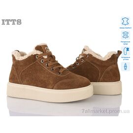 Черевики жіночі стильні Зима DD7601-45 (6 пар р.36-41) "ITTS" недорого оптом від прямого постачальника