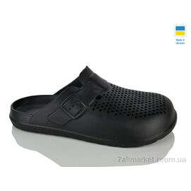 Фотография Кроксы мужские легкие Лето 503 чорний (8 пар р.40-46) "Lot Shoes" недорого оптом от прямого поставщика