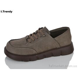 Фотография Туфли женские стильные Весна/осень BK1701-16 (8 пар р.36-41) "Trendy" недорого оптом от прямого поставщика