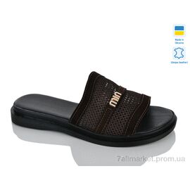 Шльопанці жіночі полегшені Літо 97 корич.з.т. (6 пар р.36-40) "Sali" недорого оптом від прямого постачальника