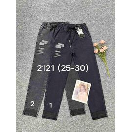 Фотография Джинсы женские 2121-1 black р.25-30 "Immei" недорого оптом от прямого поставщика