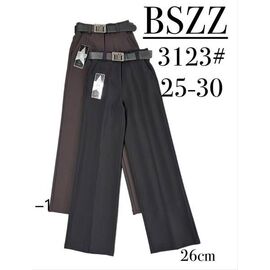 Брюки жіночі 3123 black р.25-30 "Immei" недорого оптом від прямого постачальника
