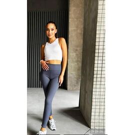 Фотография Лосины женские 5225 grey р.S-XL "VICTORY" недорого оптом от прямого поставщика