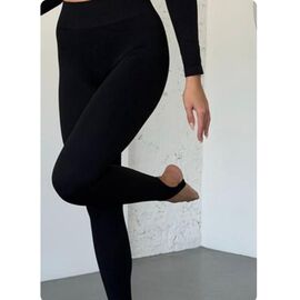 Фотография Лосины женские 53651 black р.S-XL "VICTORY" недорого оптом от прямого поставщика
