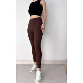 Фотография Лосины женские 50225 brown р.XL-4XL "VICTORY" недорого оптом от прямого поставщика