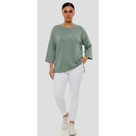 Светр жіночий JL1296 green р.52-54 "Julia" недорого оптом від прямого постачальника
