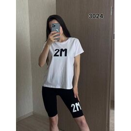 Костюм жіночий 3024 white р.46-48 "FSN" недорого оптом від прямого постачальника