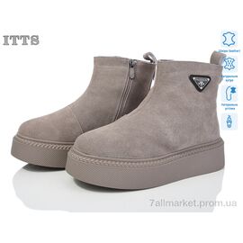 Черевики жіночі стильні Зима V103C (6 пар р.36-41) "ITTS" недорого оптом від прямого постачальника