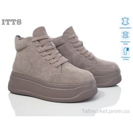 Черевики жіночі стильні Зима AG186C (6 пар р.36-41) "ITTS" недорого оптом від прямого постачальника