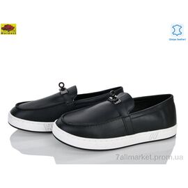 Туфлі жіночі стильні Весна/осінь H0325-25 black (6 пар р.36-40) "Mei De Li" недорого оптом від прямого постачальника