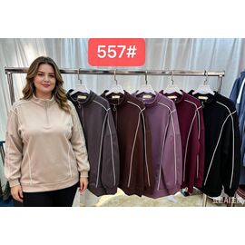 Светр жіночий 557 mix р.54-62 "FLORA" недорого оптом від прямого постачальника