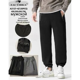 Штани спортивні чоловічі 2127-4 mix р.4XL-7XL "ZERO" недорого оптом від прямого постачальника