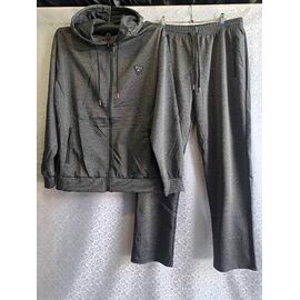 Костюм спортивний чоловічий 6651 grey р.3XL-7XL "ZERO" недорого оптом від прямого постачальника