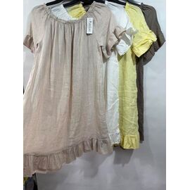Фотография Платье летнее женское E2278 beige р.48-50 "Emsweekis" недорого оптом от прямого поставщика