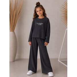 Фотография Костюм детский спортивный на девочку 939 black р.122-146 "Marimaks" недорого оптом от прямого поставщика