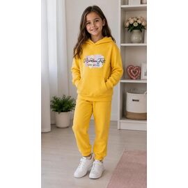 Фотография Костюм детский спортивный на девочку 948 yellow р.122-140 "Marimaks" недорого оптом от прямого поставщика