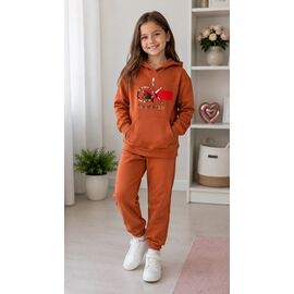 Фотография Костюм детский спортивный на девочку 953 orange р.122-140 "Marimaks" недорого оптом от прямого поставщика