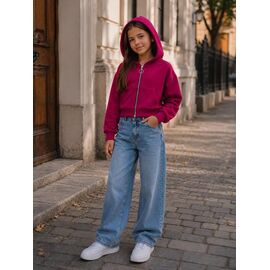 Фотография Кофта детская спортивная на девочку 777 fuchsia р.122-146 "Marimaks" недорого оптом от прямого поставщика