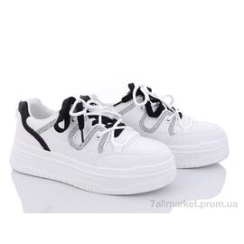 Кросівки жіночі модні Весна/осінь L603-3 (8 пар р.36-41) "Ok Shoes" недорого оптом від прямого постачальника
